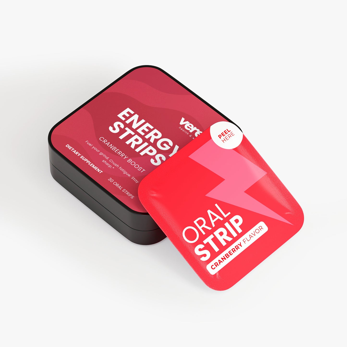 Energy Strips: Cranberry Boost