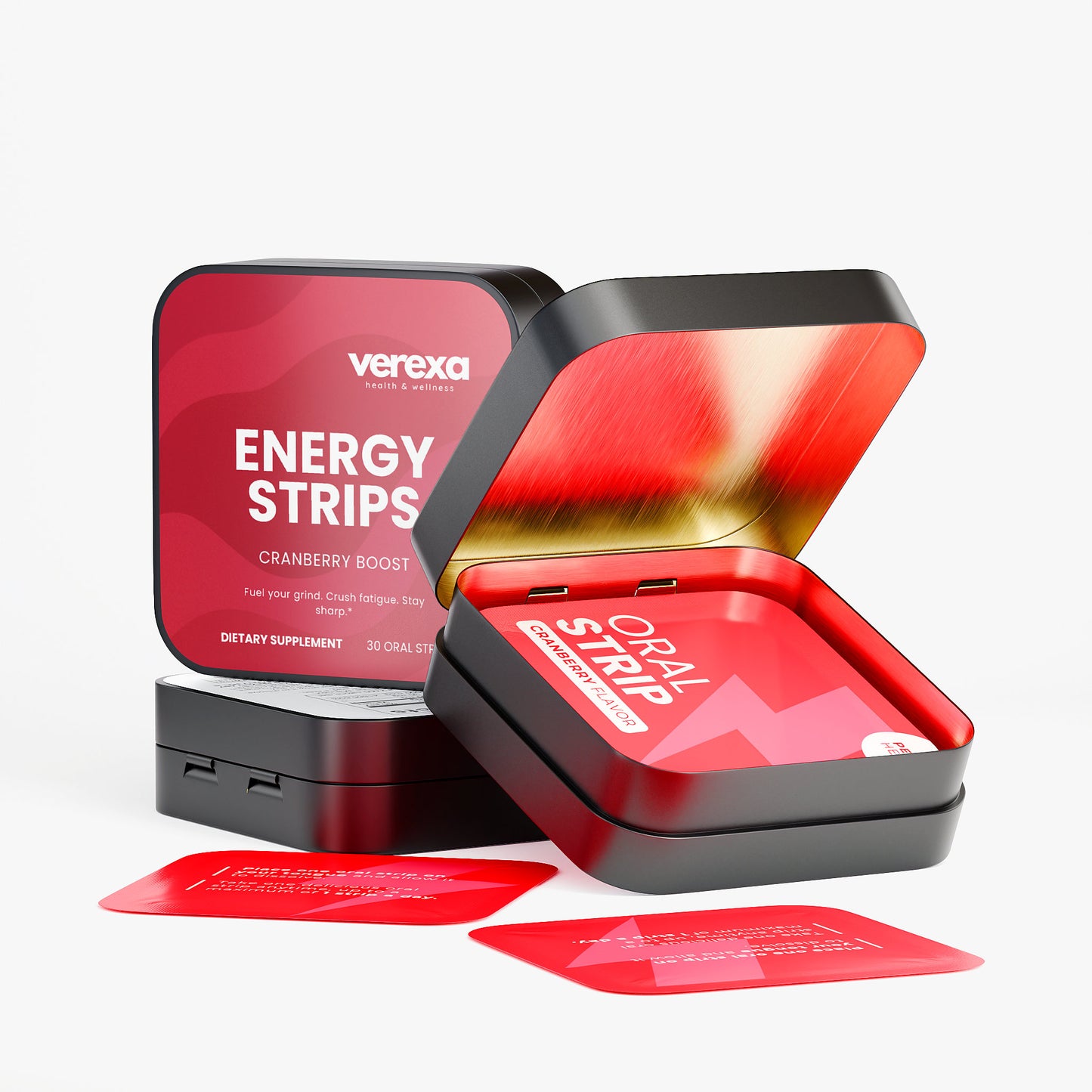 Energy Strips: Cranberry Boost